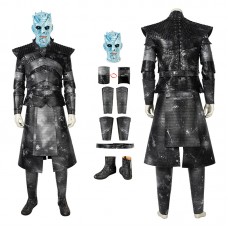 Game Of Thrones Season 8 The Night King Cosplay Costume Full Set